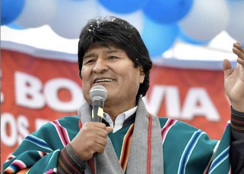 Evo Morales pide se respeten los resultados de las elecciones en Bolivia