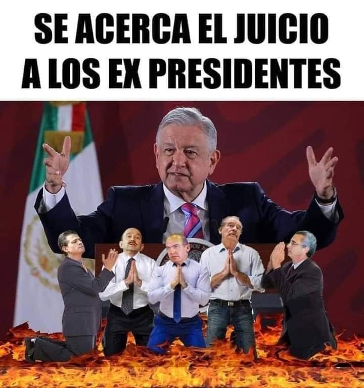 Con memes, internautas "juzgan" a expresidentes de México