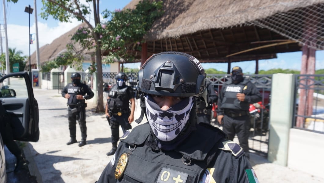 Policía Estatal realiza operativo en refugio pesquero de Campeche