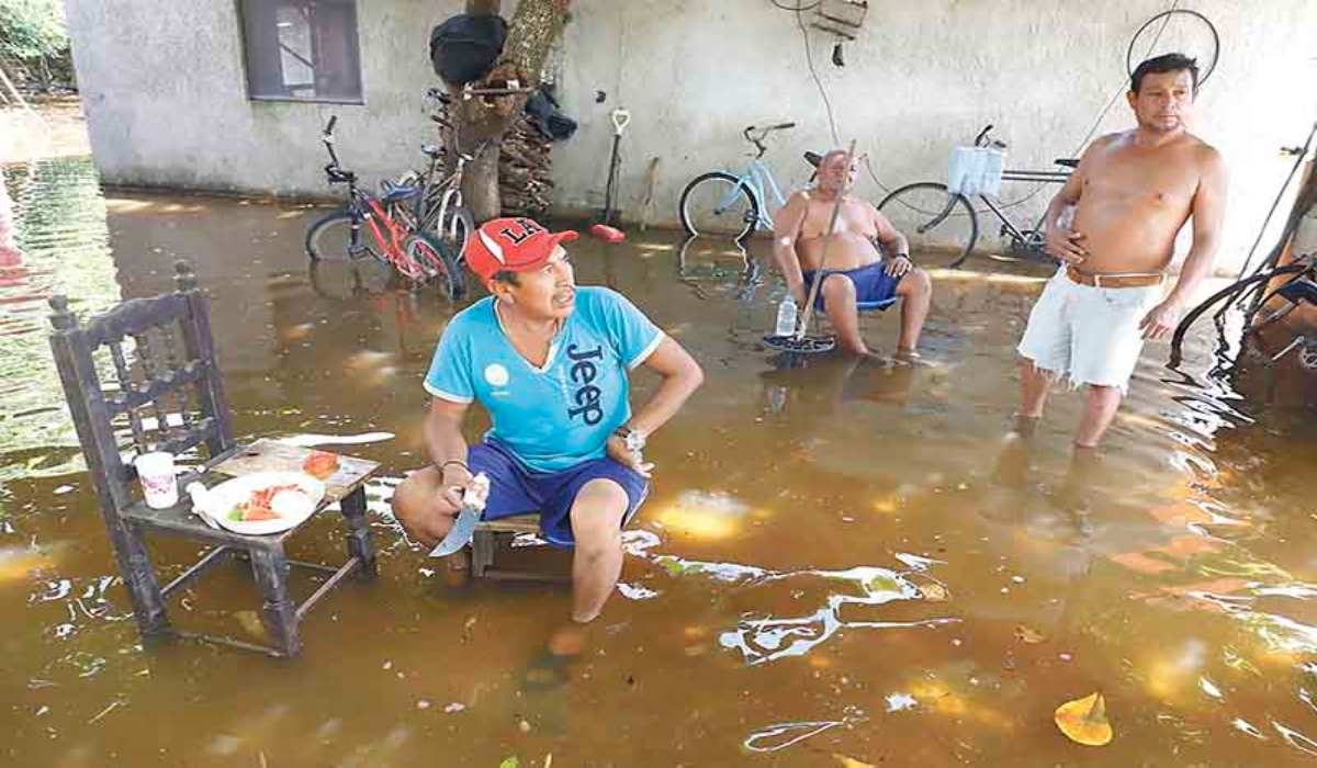 Varias comunidades resultaron afectadas con el Huracán Delta. Fotos: Martín Zetina.