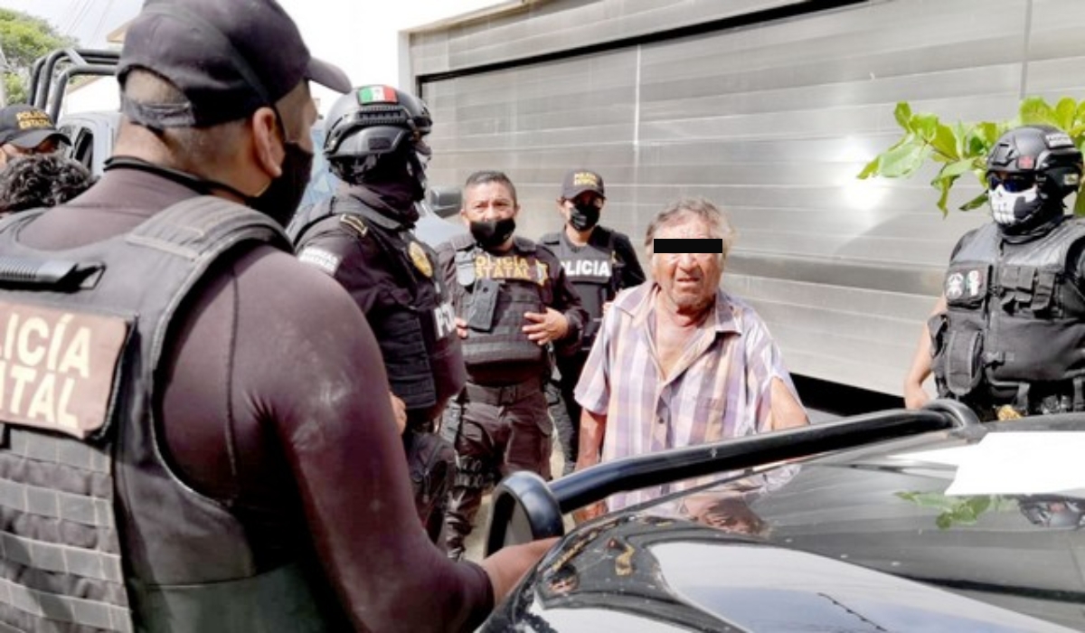 Exconvicto golpea a un adulto mayor en Campeche