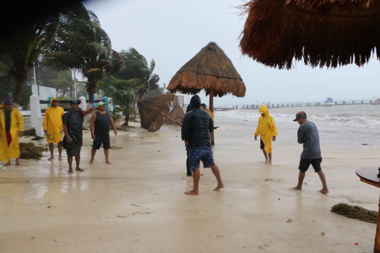 Tormenta Tropical Zeta: emiten alerta verde en 8 municipios de Quintana Roo