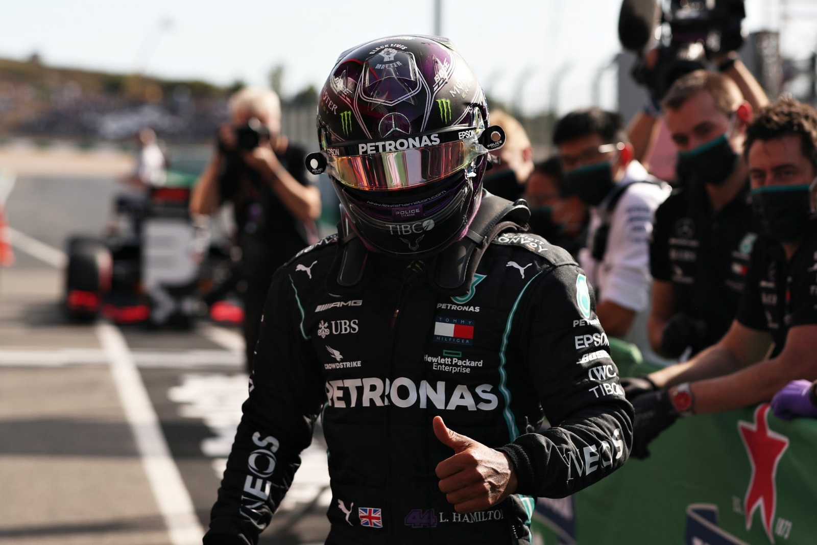 Lewis Hamilton se convierte en el piloto con más triunfos en F1