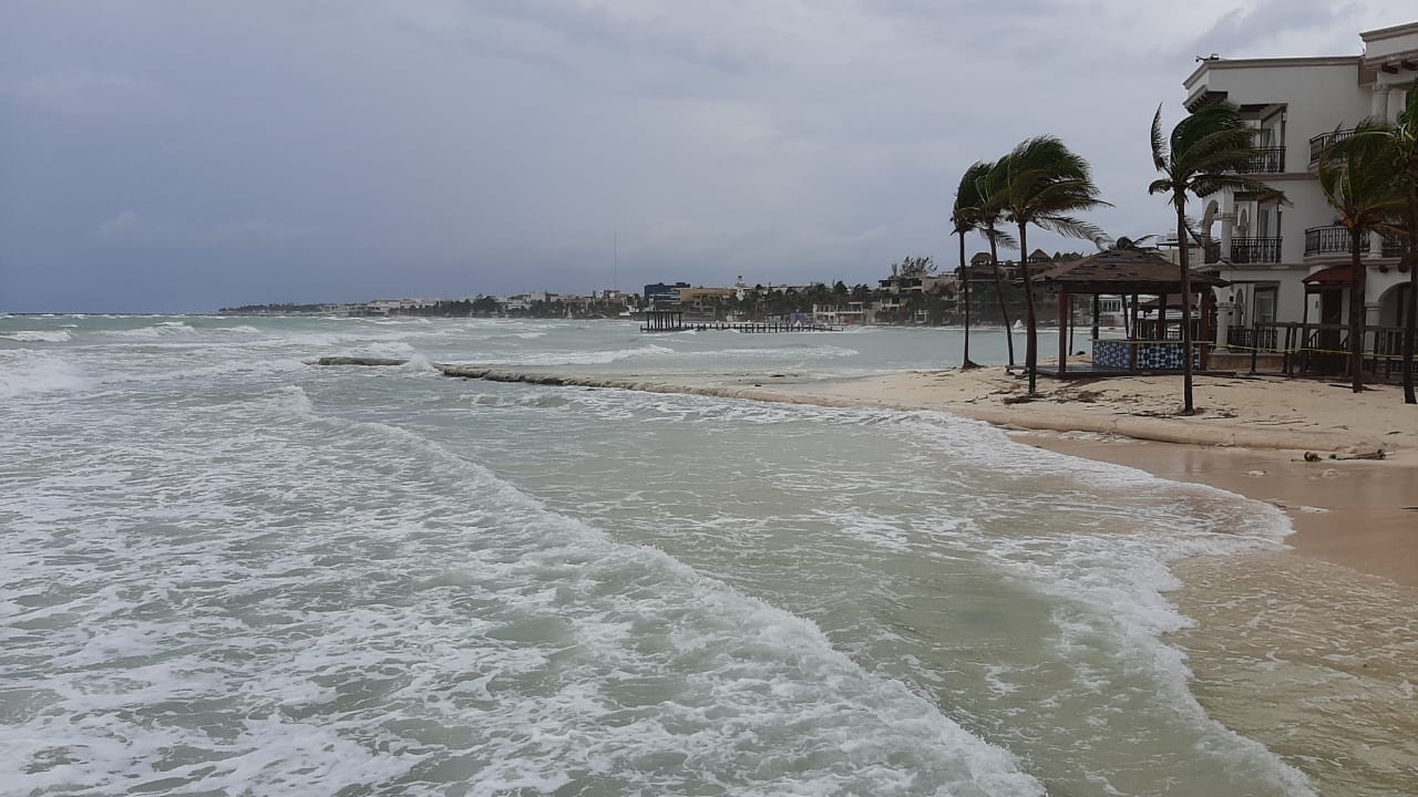 Se esperan lluvias en las costas de Quintana Roo en las próximas horas. Foto: Por Esto!