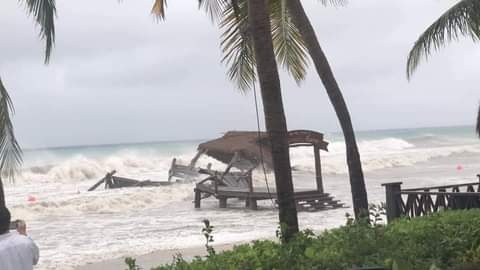 Por Delta, declaran Alertas Verde y Azul en Quintana Roo