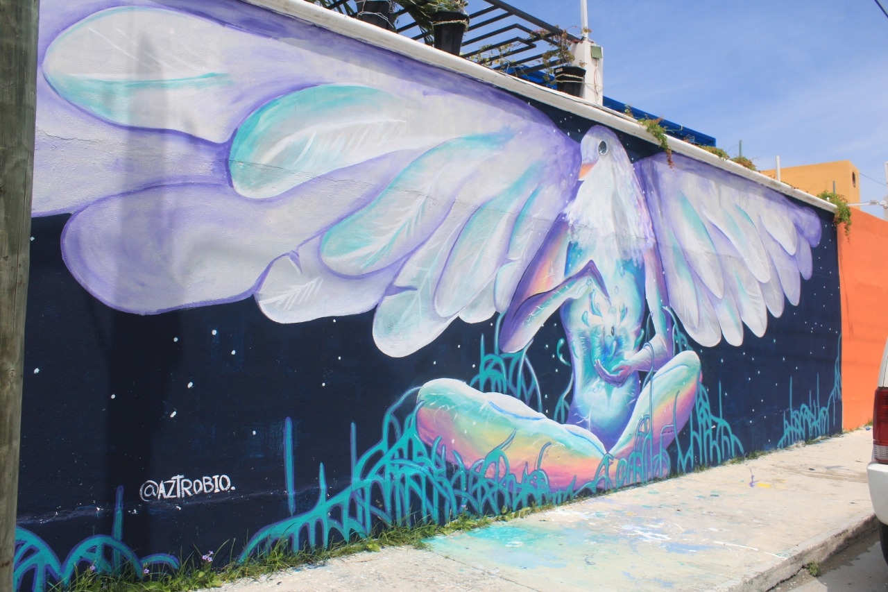 Por lluvias, posponen realización de murales en Ciudad del Carmen