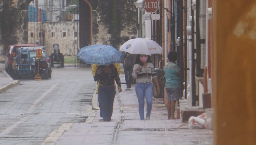 Campeche tendrá una tarde lluviosa por lo que se recomienda salir preparado