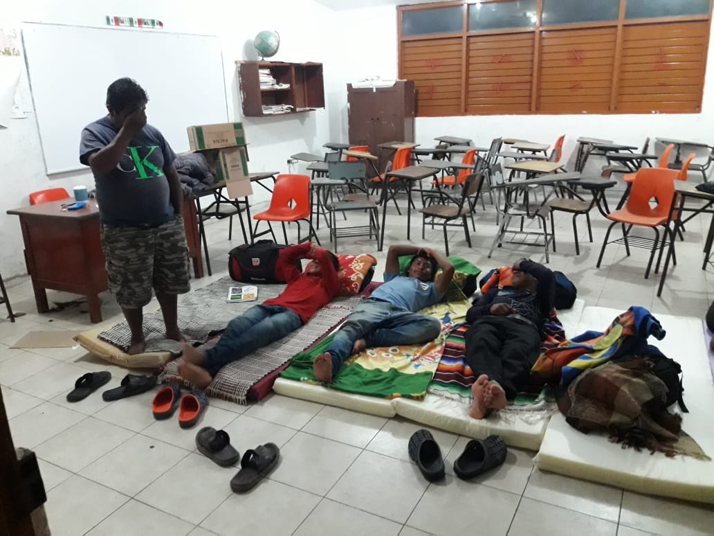 Cerca de ciento cincuenta personas acuden a refugios en Felipe Carrillo Puerto