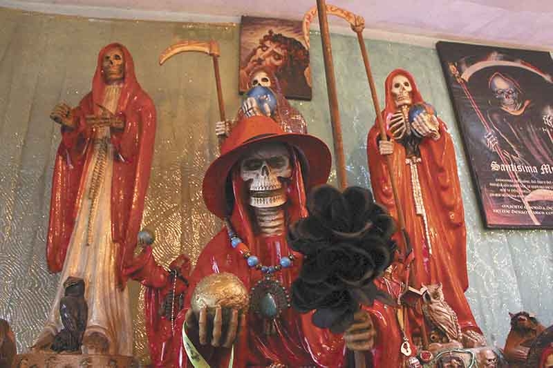 Crece devoción por la Santa Muerte en Mérida