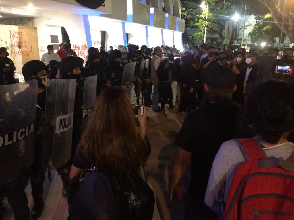 Periodistas de Cancún anuncian protesta por disparos en manifestación