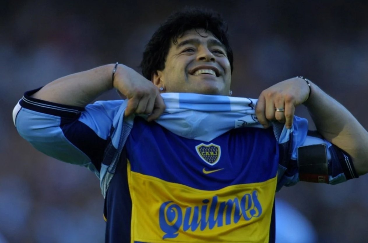 Así luce Maradona tras operación
