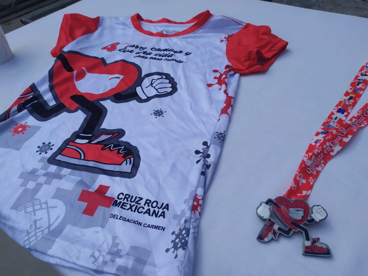 Cruz Roja organiza carrera virtual en Ciudad del Carmen