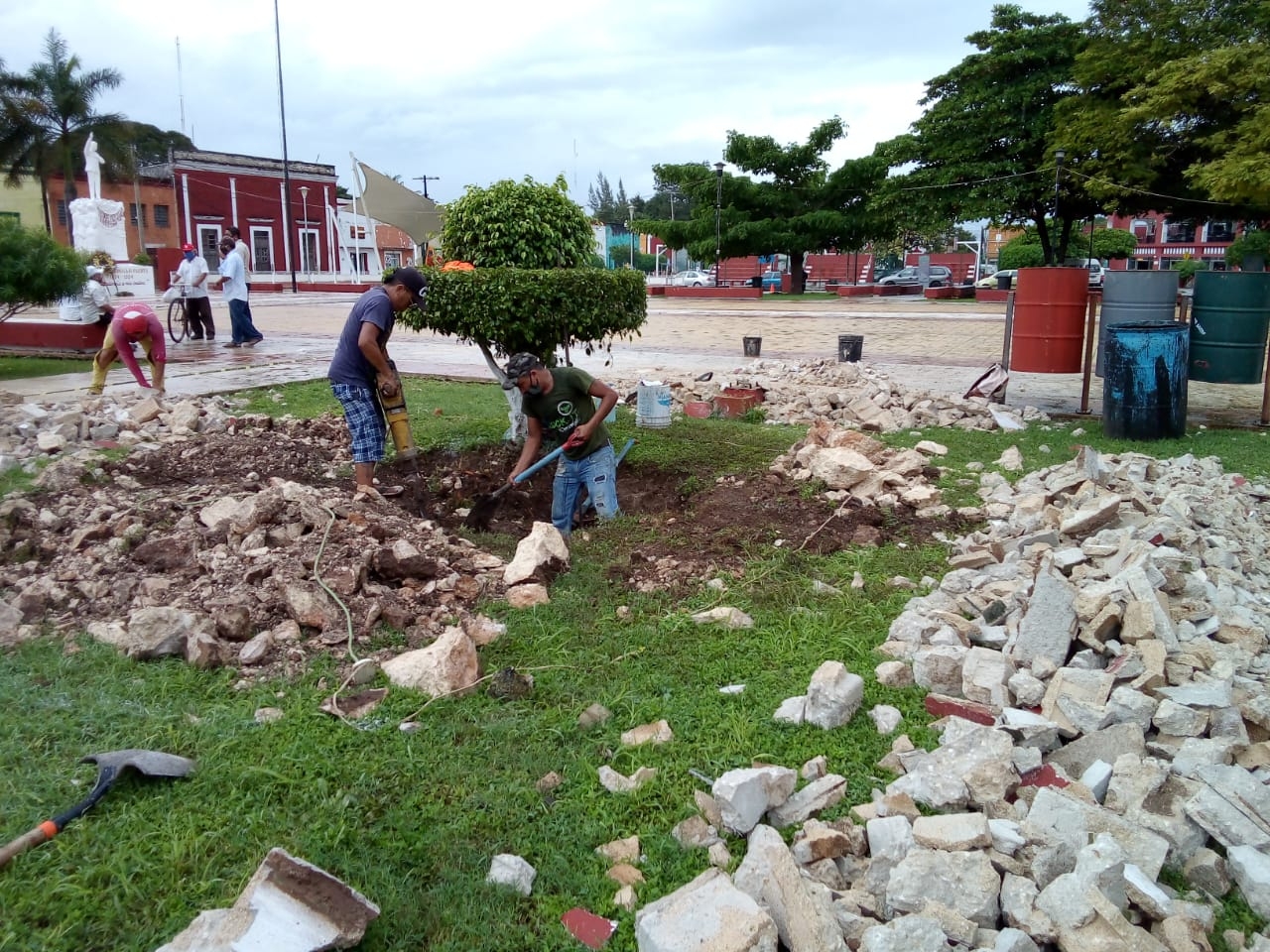 Preparan edificación de la estatua de  Elvia Carrillo Puerto en Motul