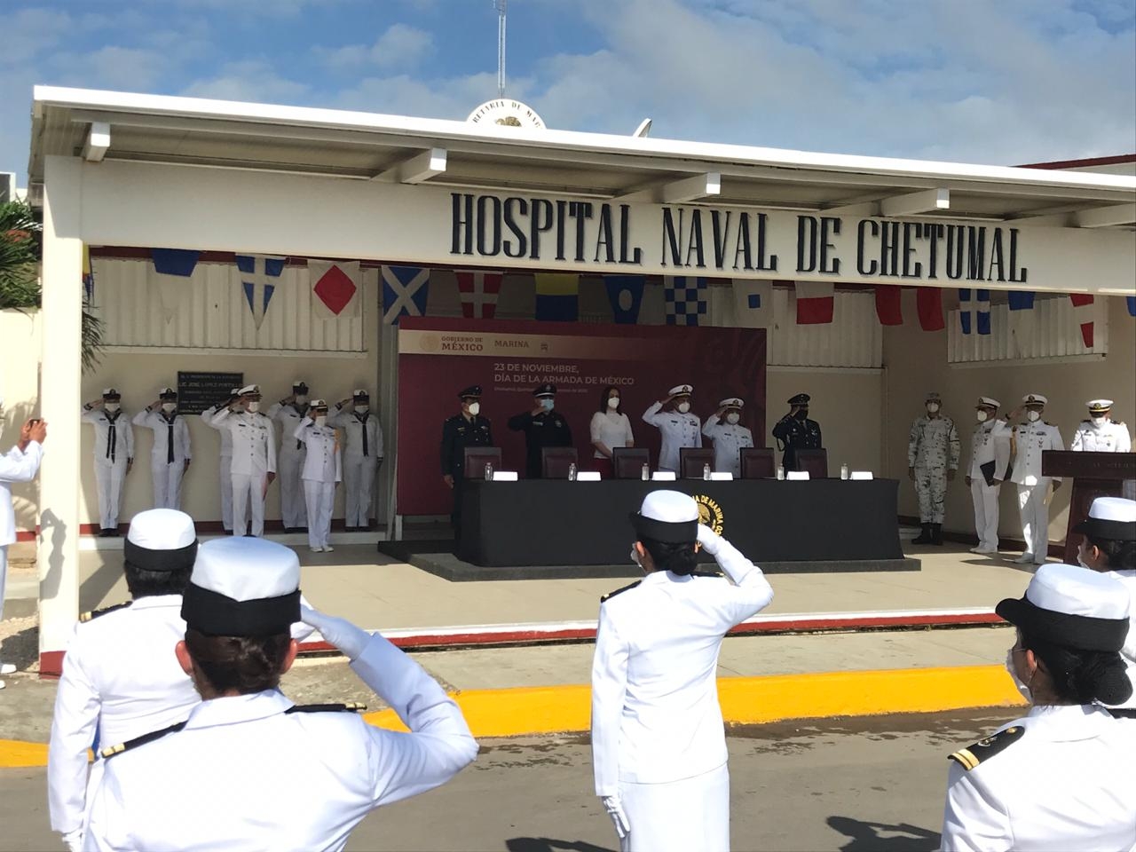 Reconocen a personal de sanidad naval en Chetumal