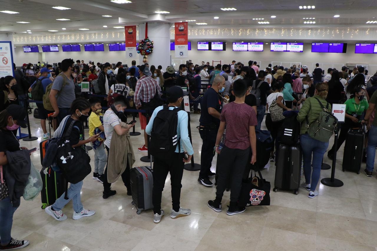Reportan 396 operaciones en Aeropuerto de Cancún; cifra récord durante la pandemia