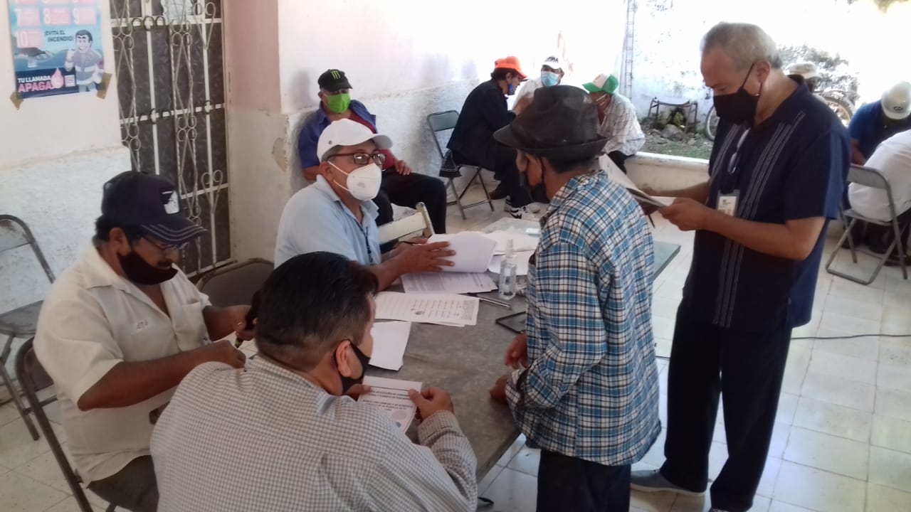 Realizan en Yucatán las elecciones para comisario ejidal