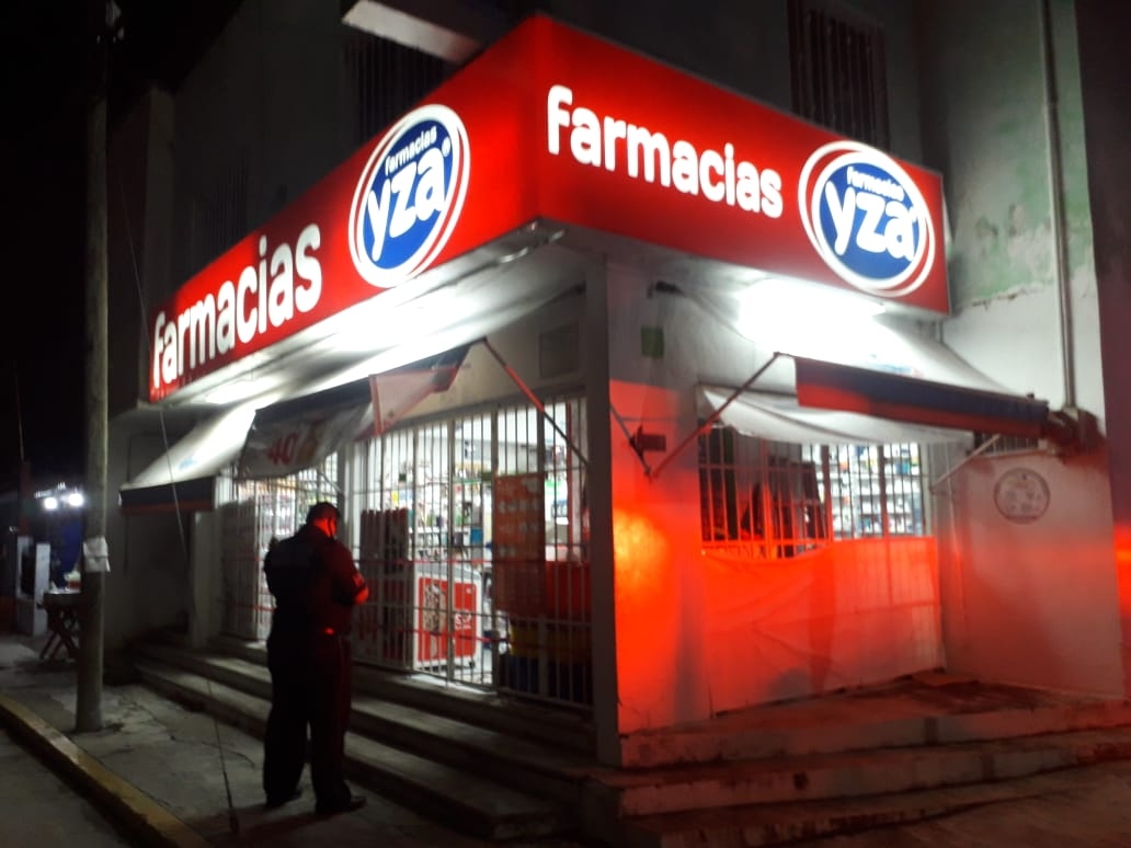 Asaltan a mano armada una farmacia en Ciudad del Carmen