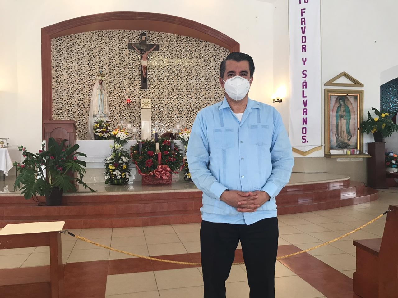 Cancelan festejos a la Virgen de la Inmaculada Concepción en Isla Mujeres