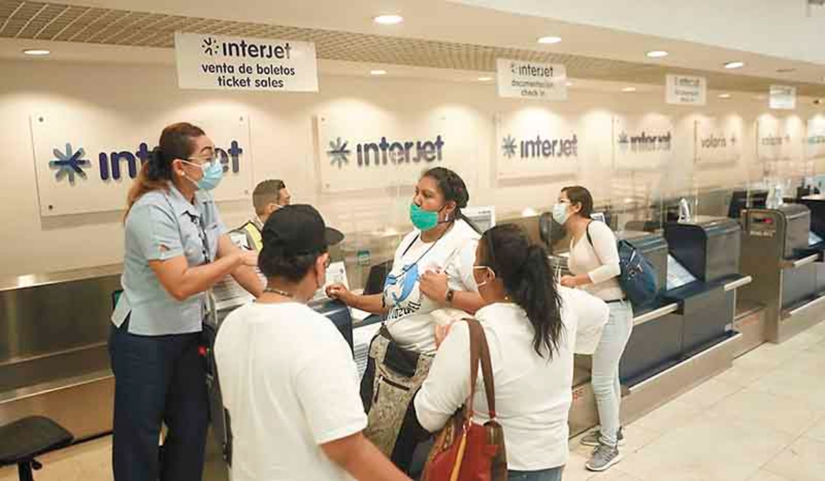 Tras cancelaciones, Interjet retoma vuelos en el Aeropuerto de Mérida