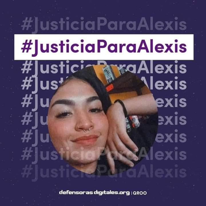 #JusticiaParaAlexis, piden grupos feministas en Cancún