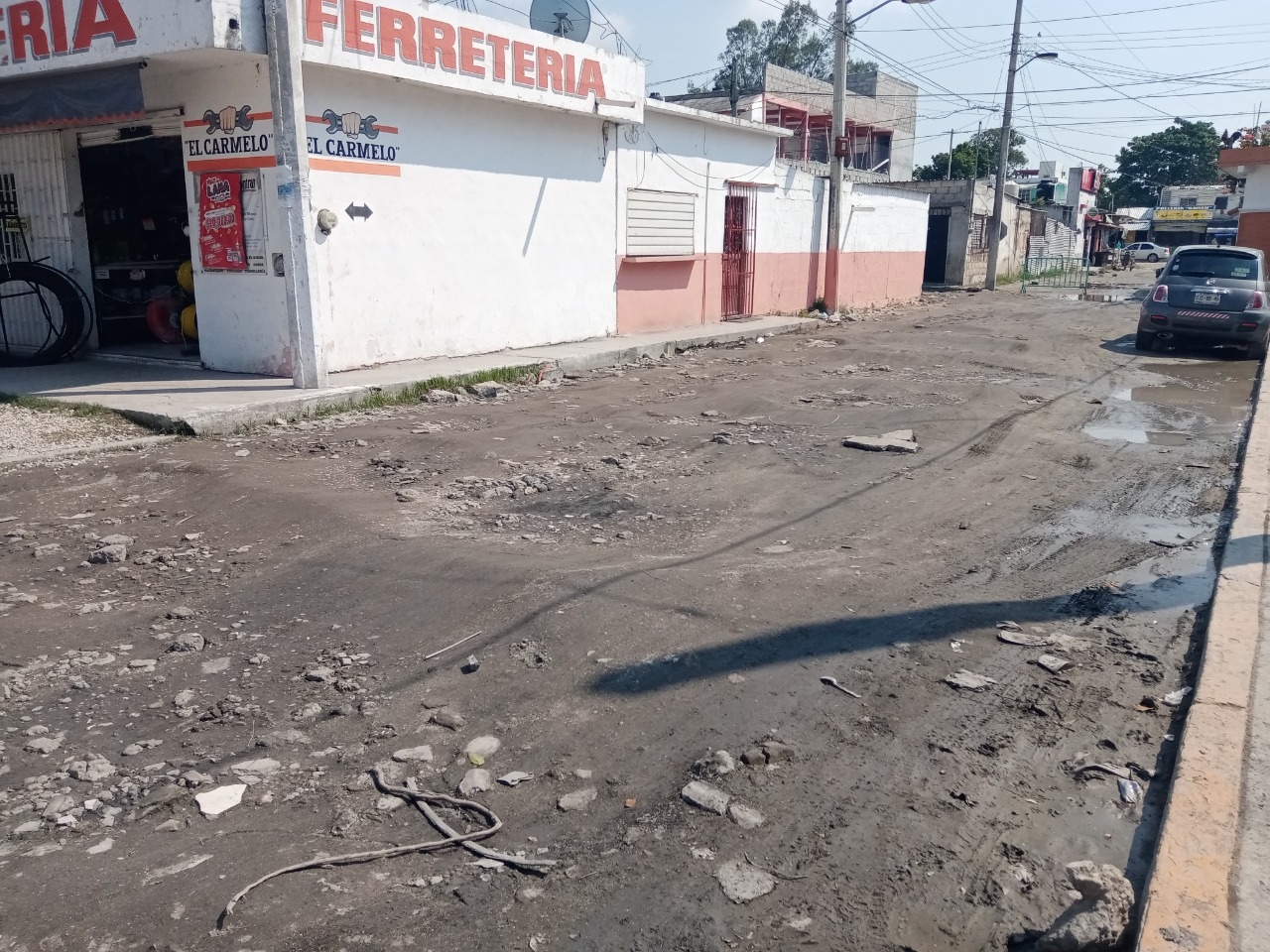 Urge reparar calles en Ciudad del Carmen