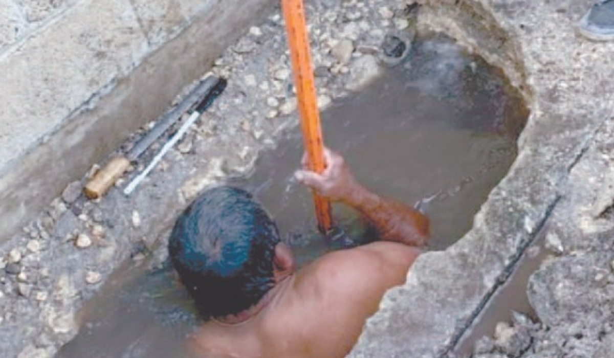 Daños en la tubería principal ocasionan corte de agua en Champotón