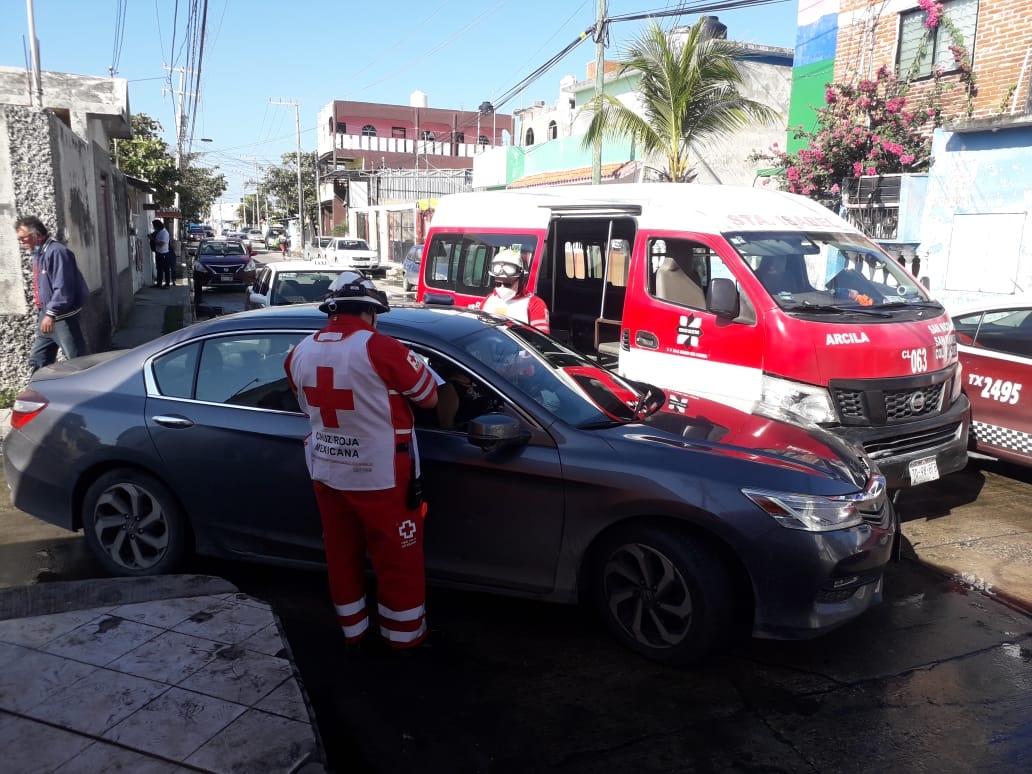 Accidente deja daños por más 80 mil pesos en Ciudad del Carmen