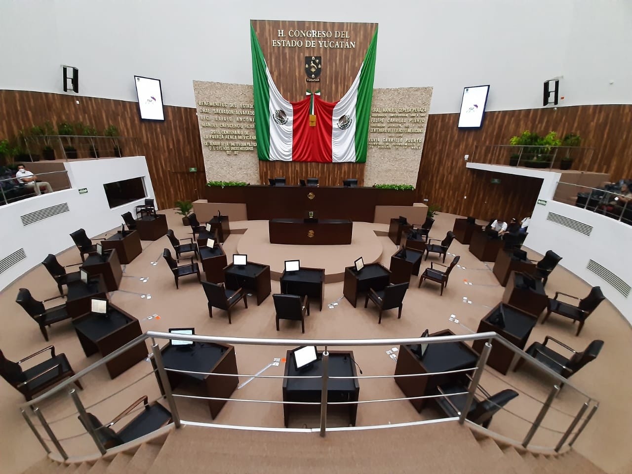El Congreso de Yucatán regresará a actividades plenarias hasta febrero del próximo año