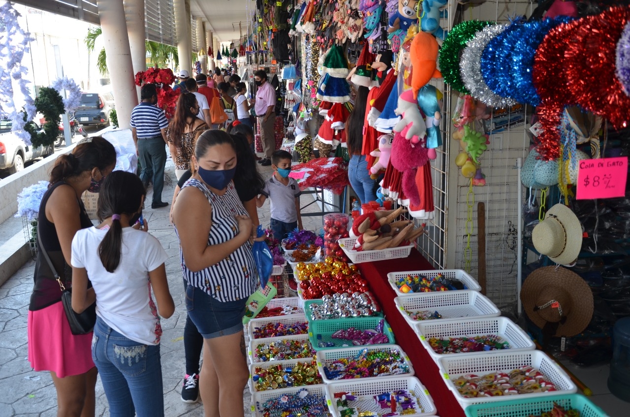 Por pandemia, los Reyes Magos se quedan sin tianguis en Ciudad del Carmen