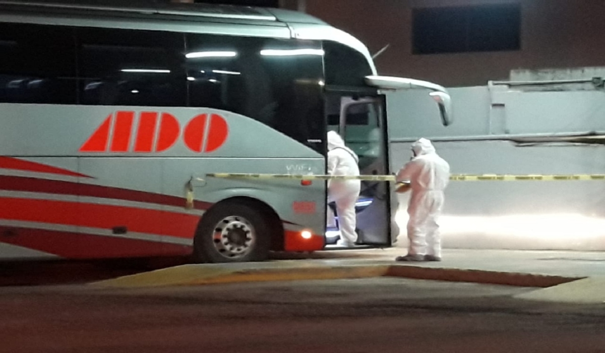 Hombre fallece en autobús que viajaba a Cancún desde la Ciudad de México