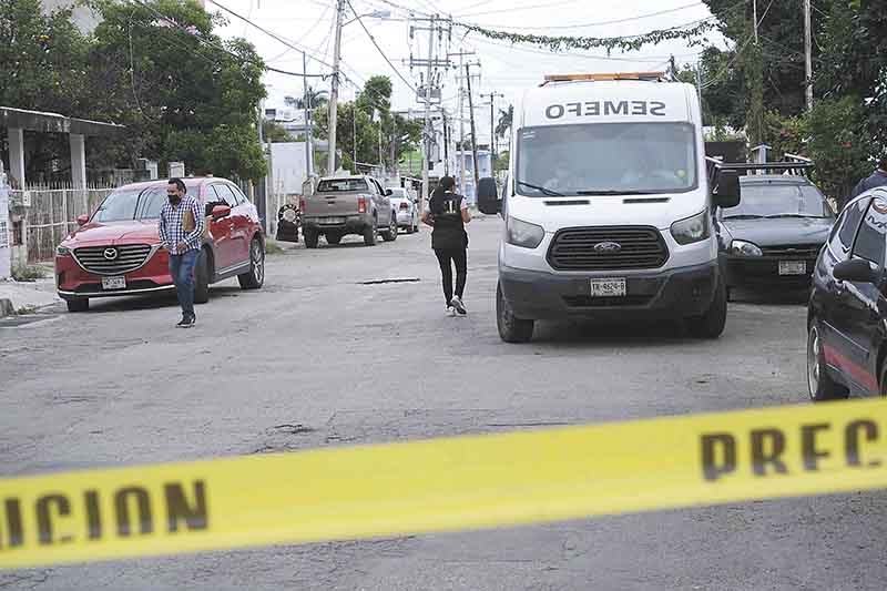 Cada 18 horas se registra una muerte violenta en Yucatán, según cifras oficiales