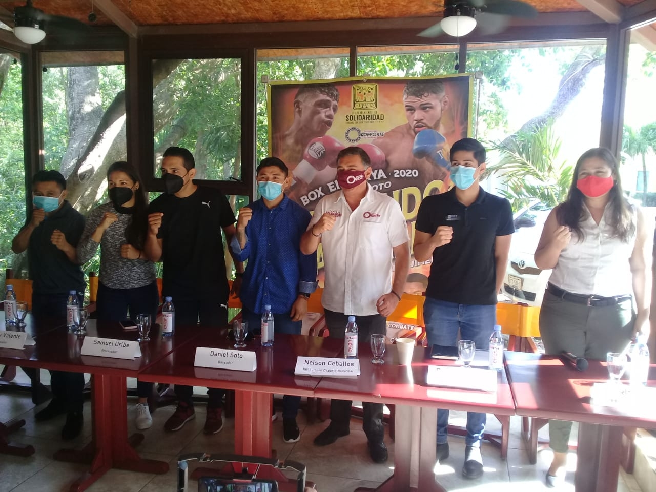 Daniel Soto  "El tremendo" apoya a jóvenes para el boxeo amateur en Playa del Carmen
