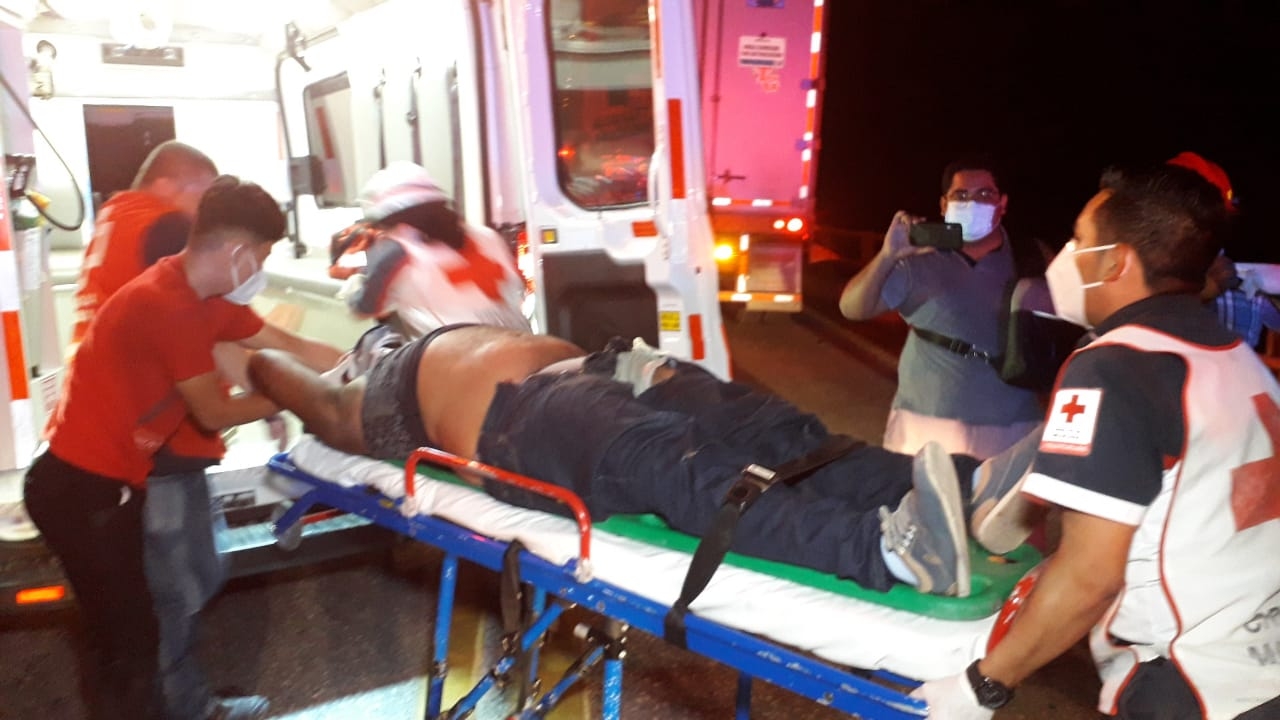 Carambola deja varios lesionados en Ciudad del Carmen
