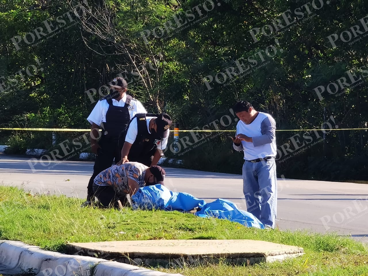 Abuelito es atropellado en la avenida costera en Campeche