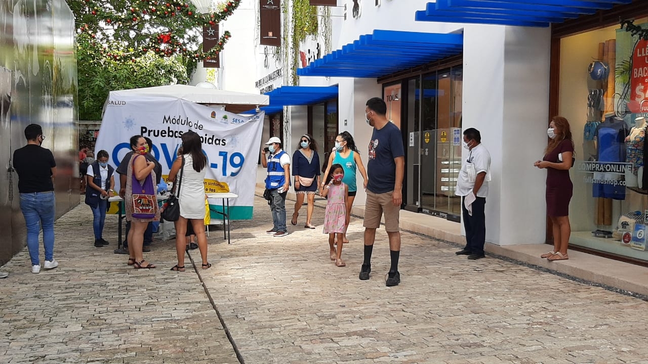 SESA rectifica horarios de módulos de pruebas rápidas en Playa del Carmen
