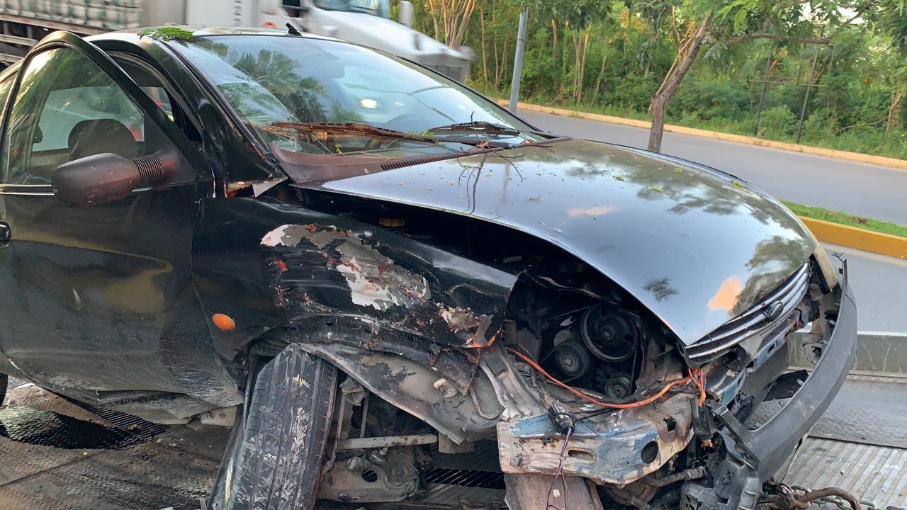 Accidentes viales en Cancún, por falta de precaución: Tránsito