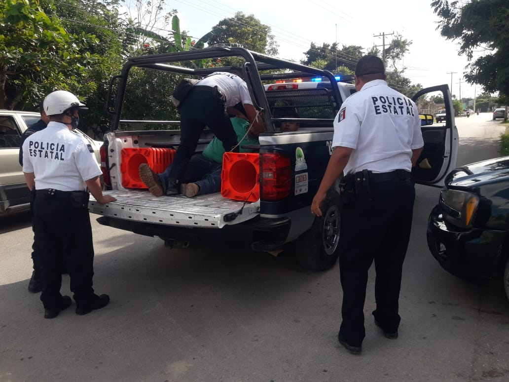 Arribaron elementos de la Policía Quintana Roo y la Policía Ministerial