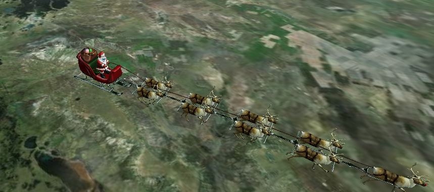 Sigue la ruta de Santa Claus esta Navidad: EN VIVO