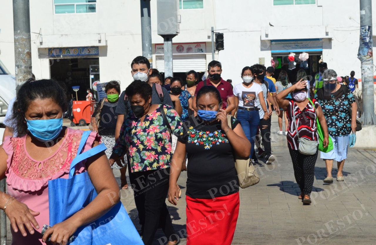 Campeche reporta 47 casos activos y 17 nuevos contagios de COVID-19