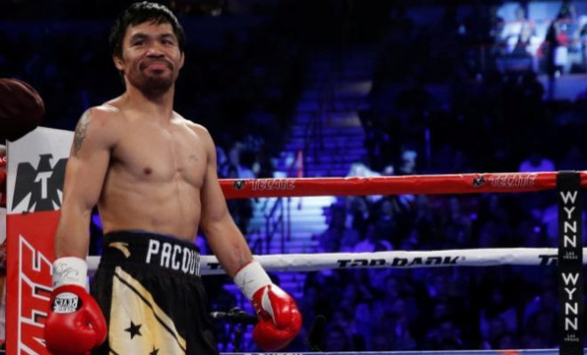 El boxeador Manny Pacquiao se perfila para la presidencia de Filipinas