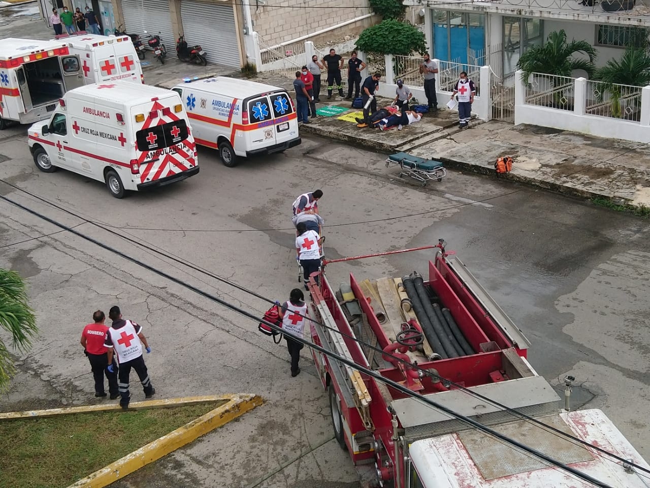 Cruz Roja realiza simulacro de triaje en Chetumal