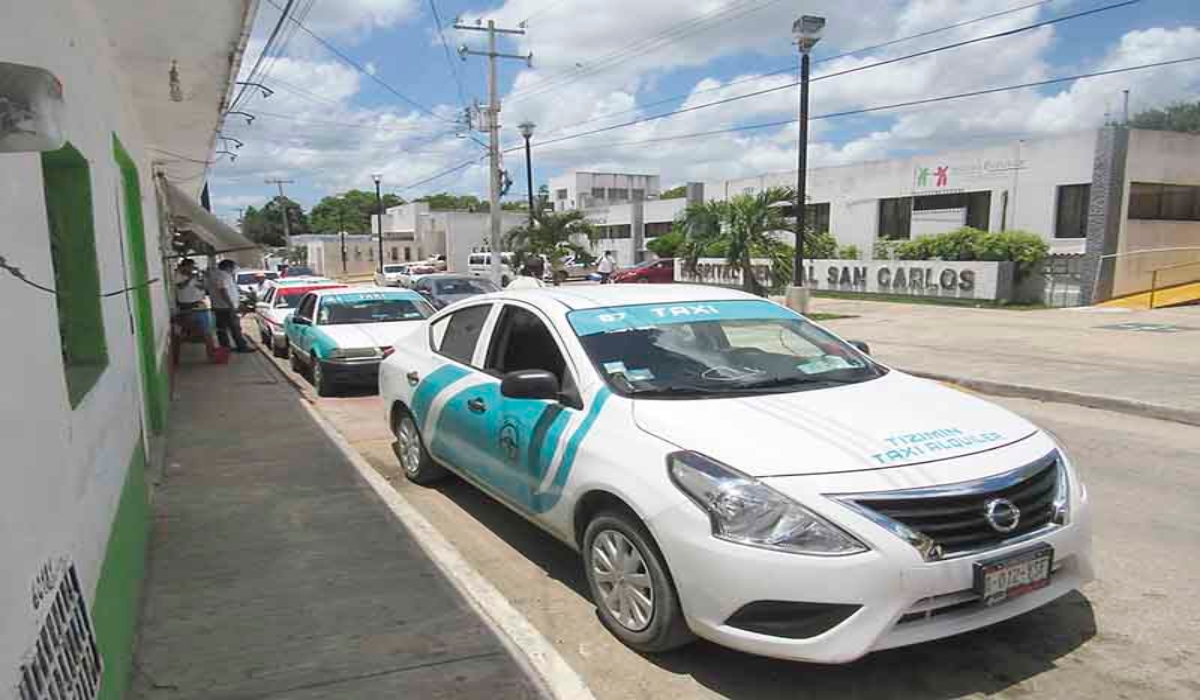Taxistas de Tizimín, obligados a exponerse ante el COVID-19