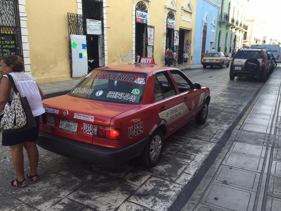 Taxis y vehículos de plataformas digitales podrán llevar dos pasajeros en Yucatán