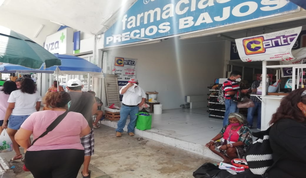 Farmacias de Campeche reportan un descenso del 50% en sus ventas