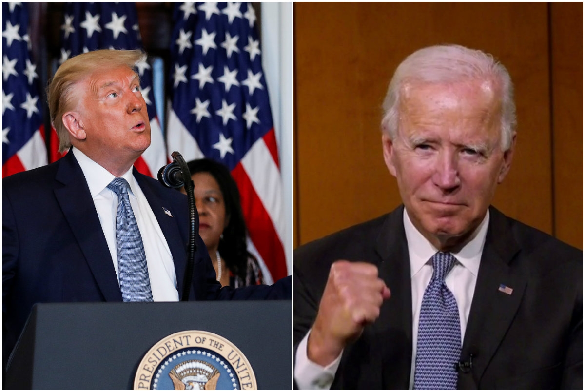 Donald Trump y Joe Biden contenderán por la presidencia de EU (Reuters)