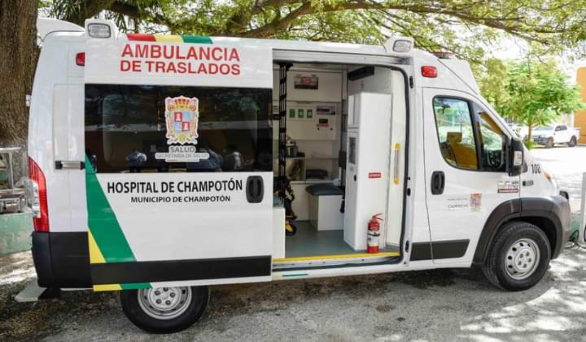 Sin rebasar, los servicios de ambulancias en Campeche