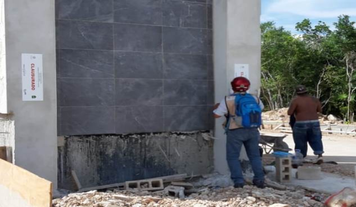 Clausuran empresa constructora en Tulum por incumplir medidas de seguridad