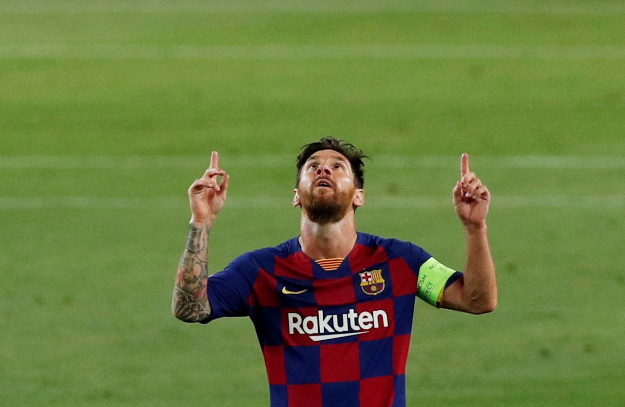 Leo Messi, capitán del Barcelona y de la Selección de Argentina (Reuters)