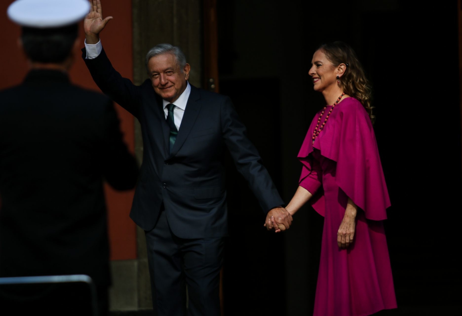 Andrés Manuel López Obrador y Beatriz Gutiérrez Müller (Cuartoscuro)