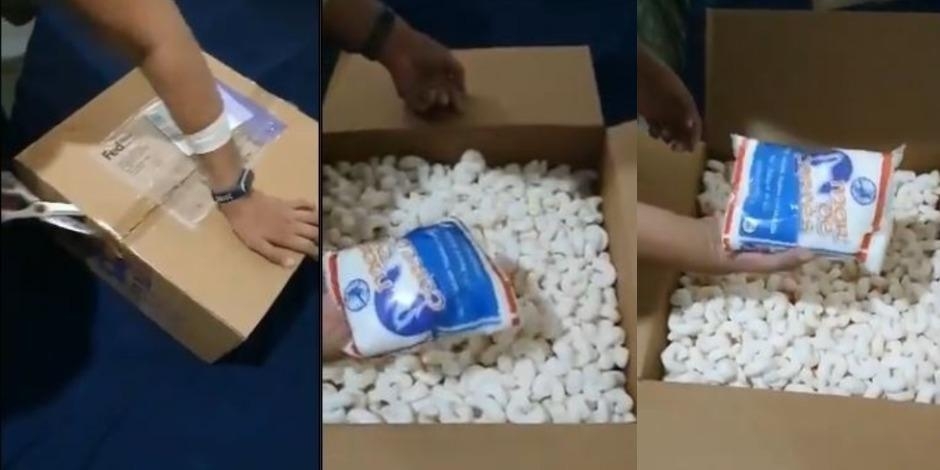 VIDEO: Compró dos laptops por internet y recibió dos kilos de sal